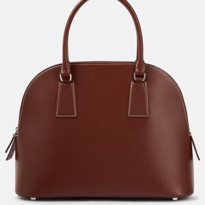 The Row Nina Small Leather Tote Bag